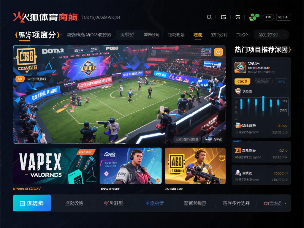 热门项目推荐方面，无论是传统的MOBA类型（如英雄