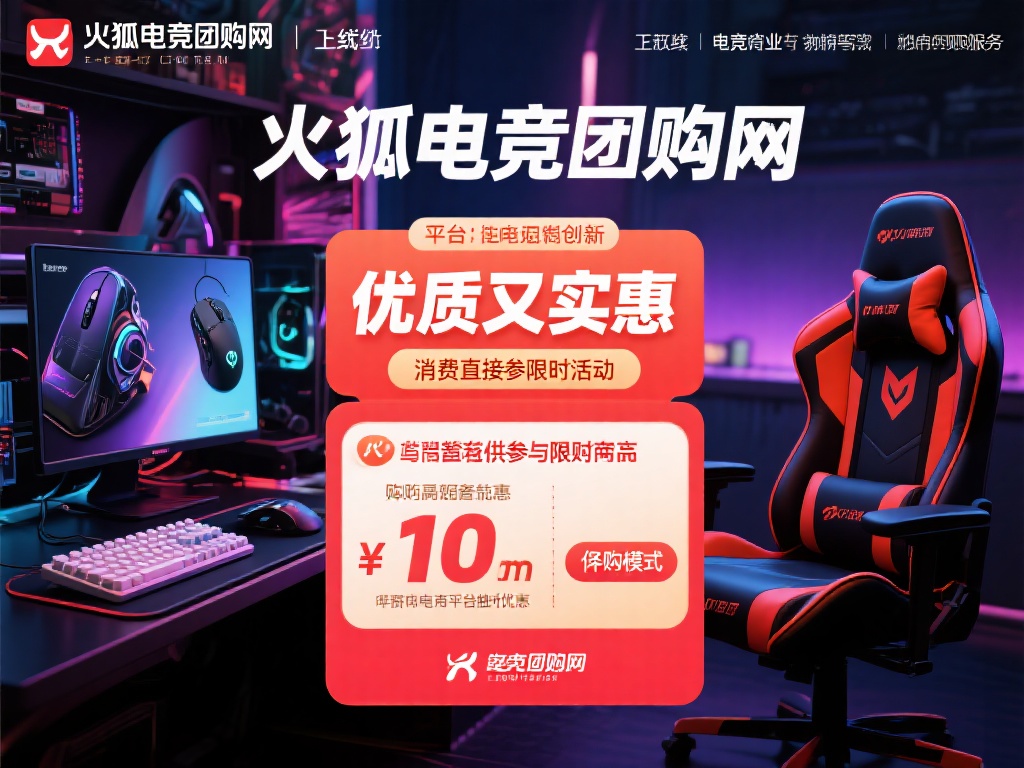 火狐电竞团购网的上线，无疑是电竞行业的一次创新。平