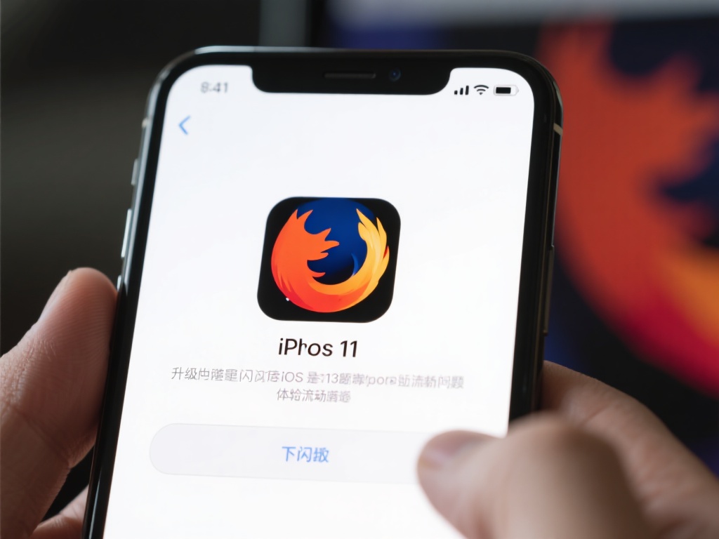 举个例子：一位用户尝试在iOS&nbsp;11设备上下载火狐