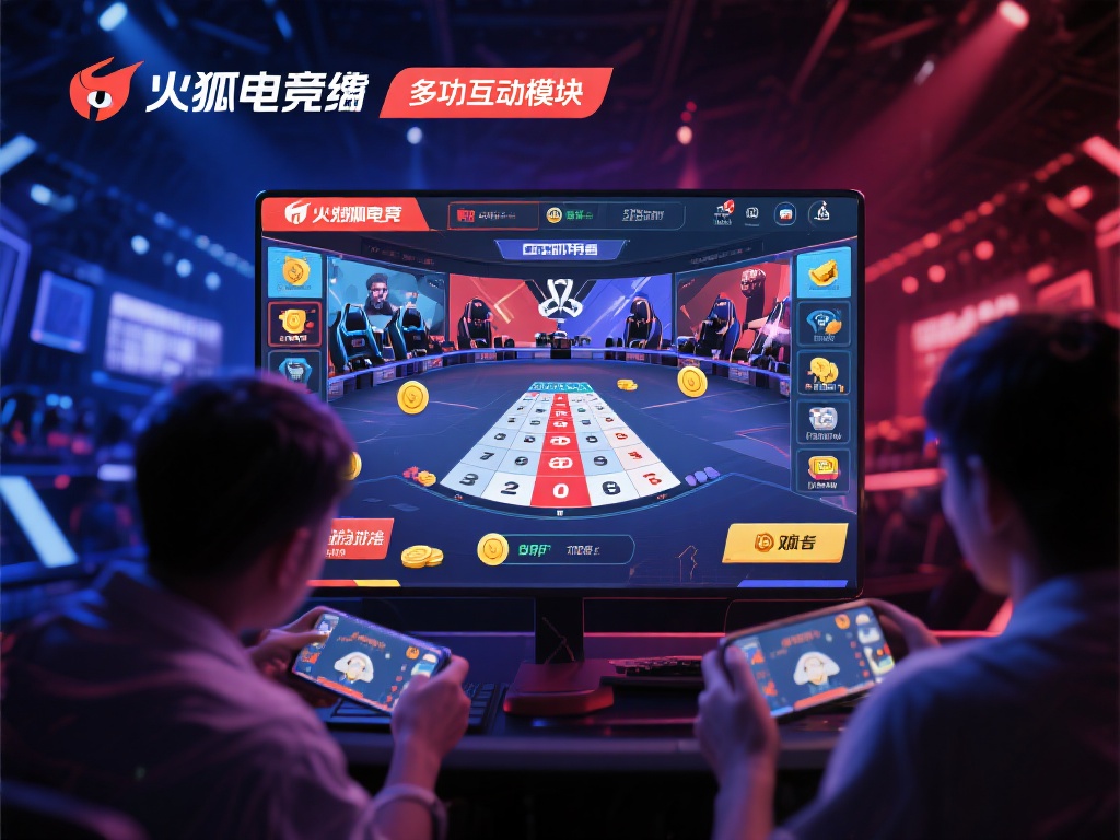 另一方面，火狐电竞整合了许多互动模块，使用户不仅仅