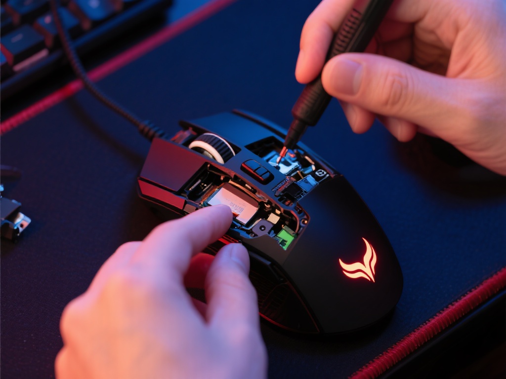 电竞环境中，鼠标作为核心辅助工具，一旦性能出现问题