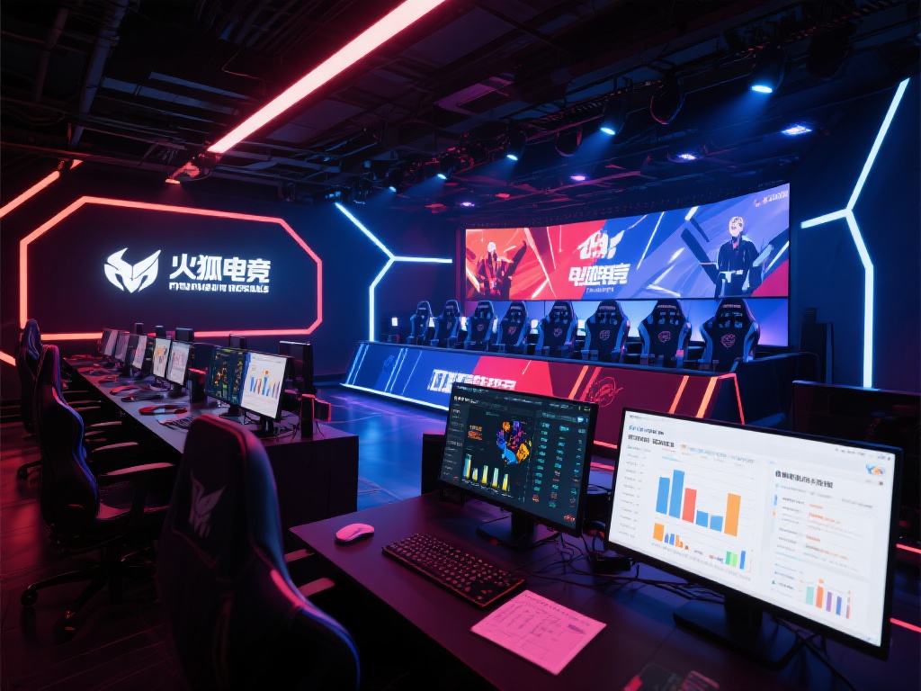 除了创意设计，火狐电竞工作室还在电竞专业化的道路上